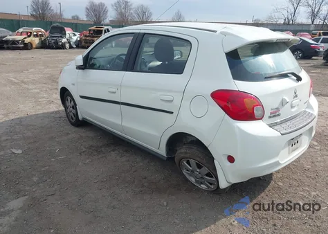 2014 Mitsubishi Mirage Es from USA, damaged, VIN ML32A4HJ9EH004456